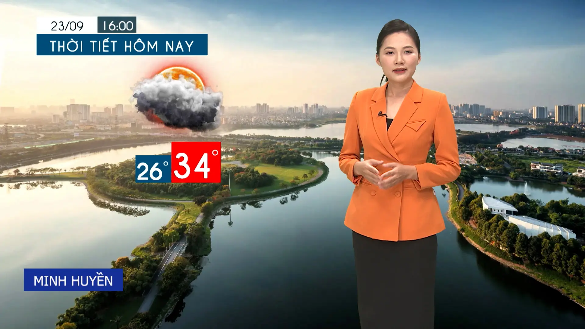 Dự báo thời tiết tối | 23/09/2025